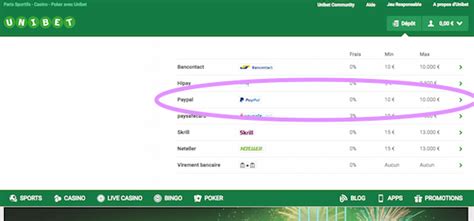 unibet paypal|Unibet Payment Methods .